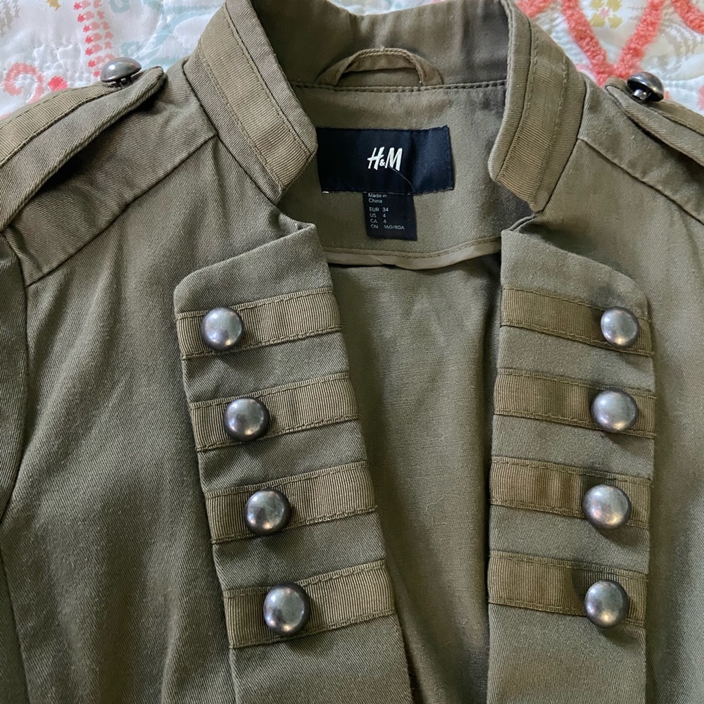 Army Green Blazer